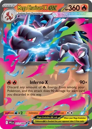 PFL013/094 - Mega Charizard X ex