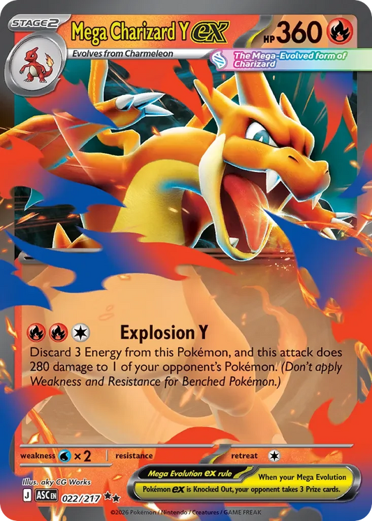 ASC022/217 - Mega Charizard Y ex