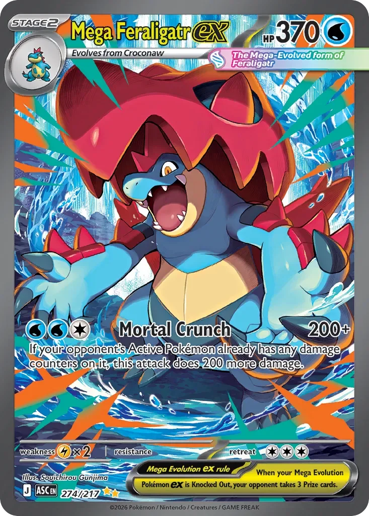 ASC274/217 - Mega Feraligatr ex