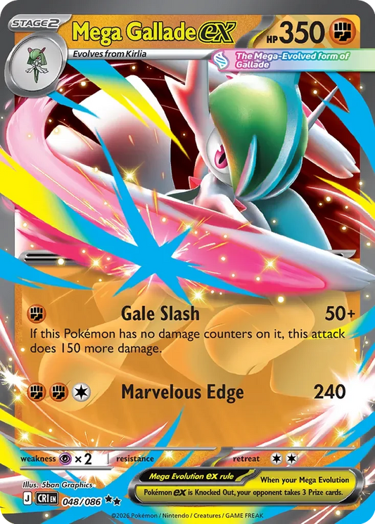 CRI048/086 - Mega Gallade ex