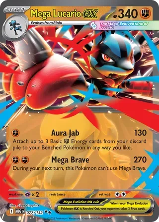 MEG077/132 - Mega Lucario ex