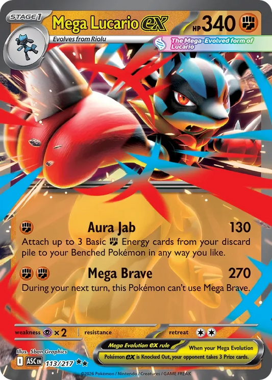 ASC113/217 - Mega Lucario ex