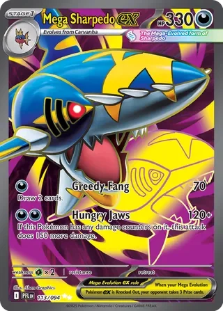 PFL113/094 - Mega Sharpedo ex