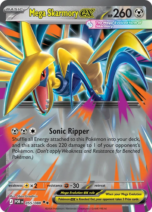 POR055/088 - Mega Skarmory ex