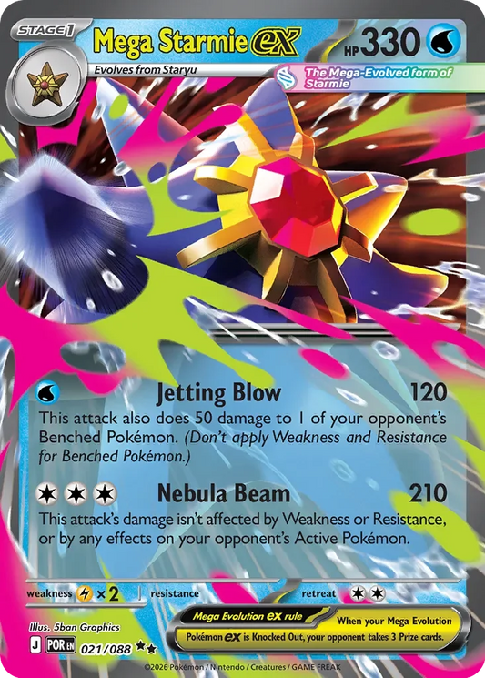 POR021/088 - Mega Starmie ex