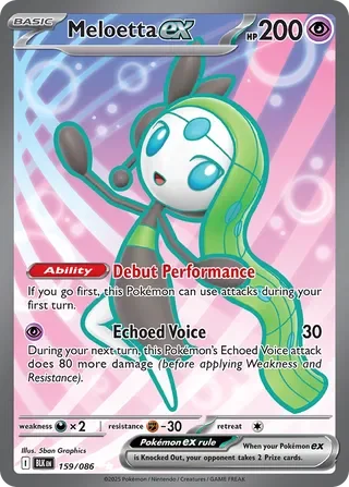 BLK159/086 - Meloetta ex