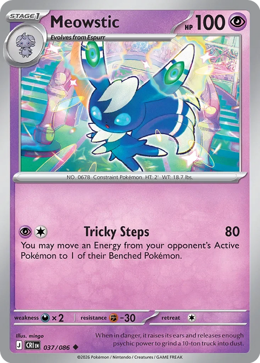 CRI037/086 - Meowstic Reverse Holo