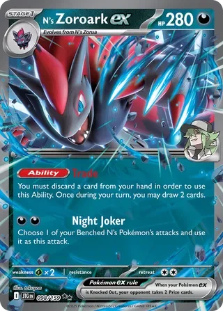 JTG098/159 - N's Zoroark ex