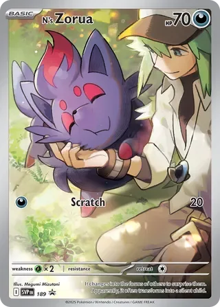 SVP189 - N's Zorua