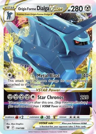ASR114/189 - Origin Forme Dialga VSTAR