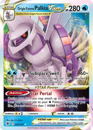ASR040/189 - Origin Forme Palkia VSTAR
