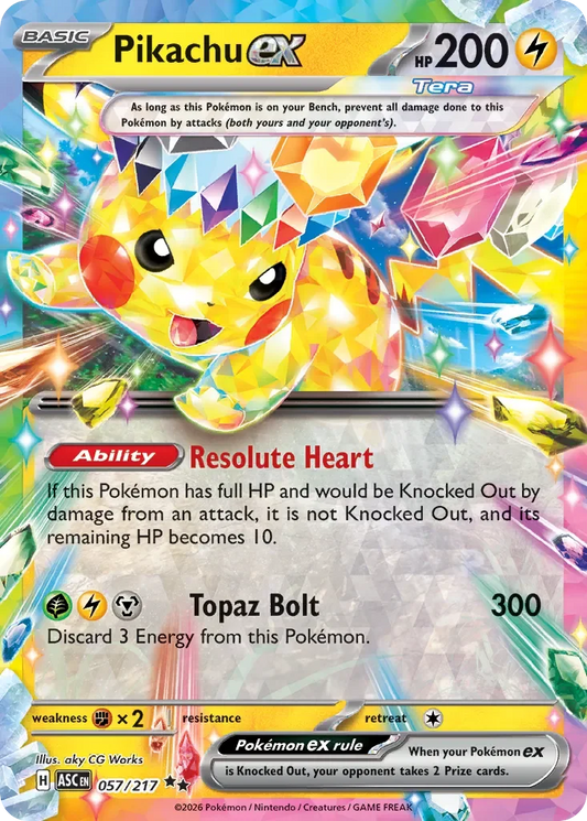 ASC057/217 - Pikachu ex