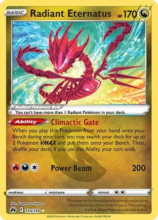CRZ105/159 - Radiant Eternatus