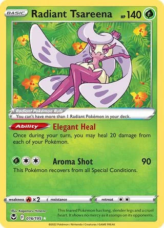SIT016/195 - Radiant Tsareena