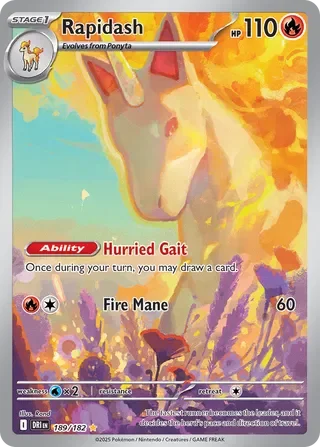 DRI189/182 - Rapidash