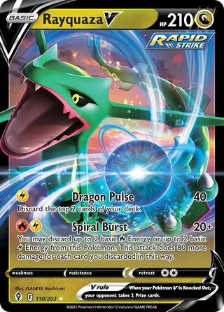 EVS110/203 - Rayquaza V