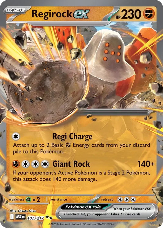 ASC107/217 - Regirock ex