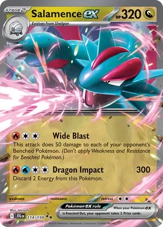 JTG114/159 - Salamence ex