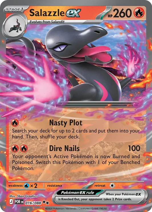 POR016/088 - Salazzle ex