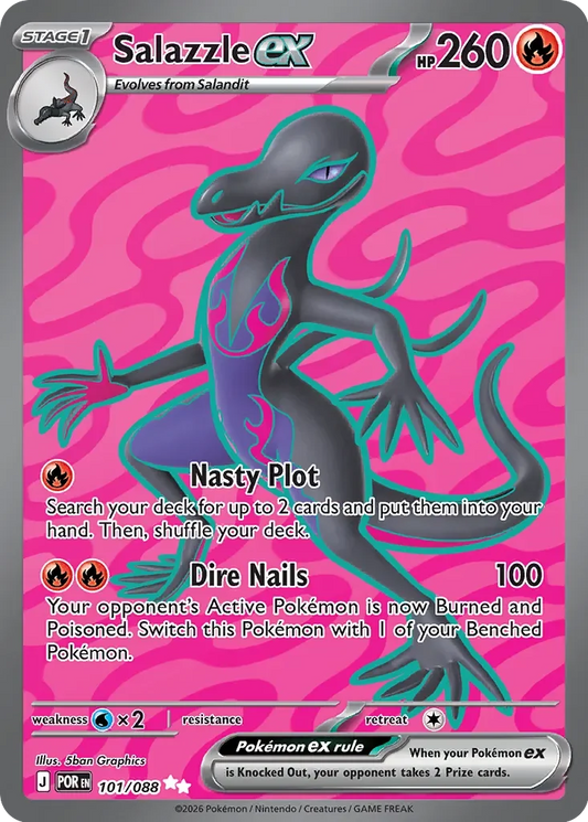 POR101/088 - Salazzle ex