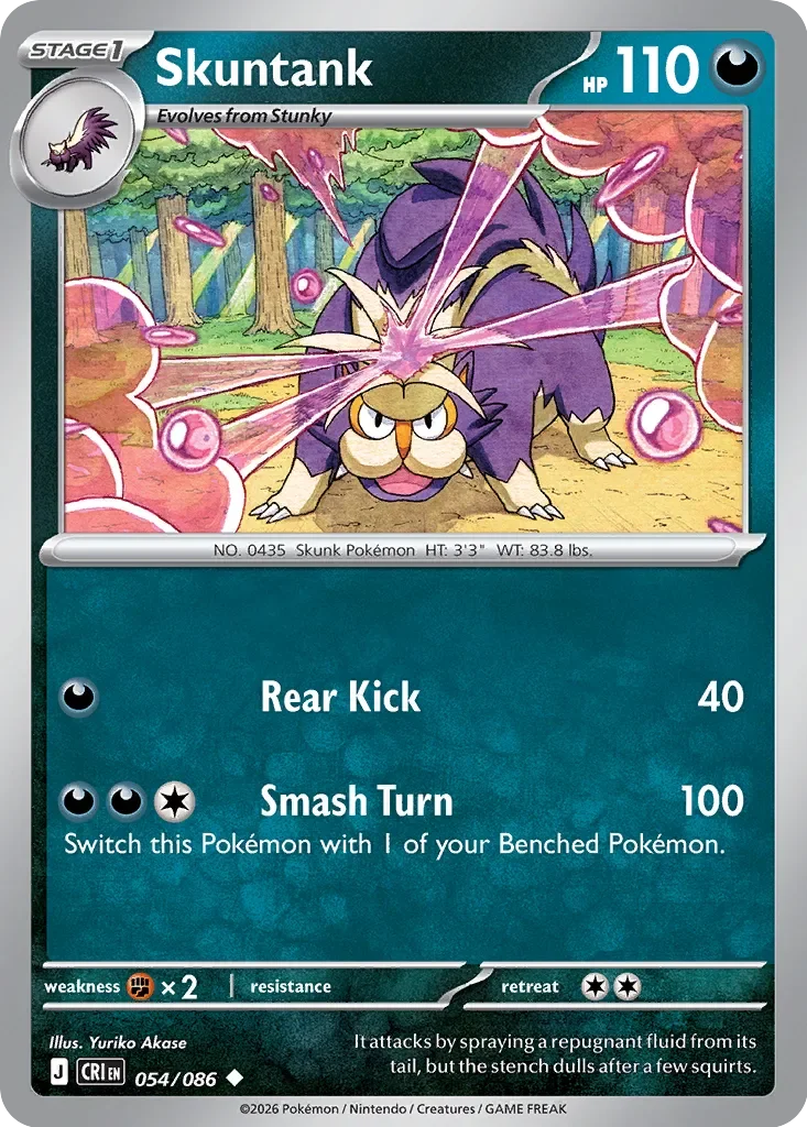 CRI054/086 - Skuntank Reverse Holo