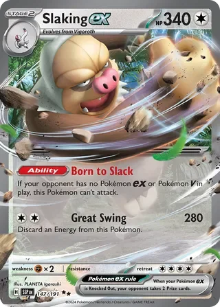 SSP147/191 - Slaking ex