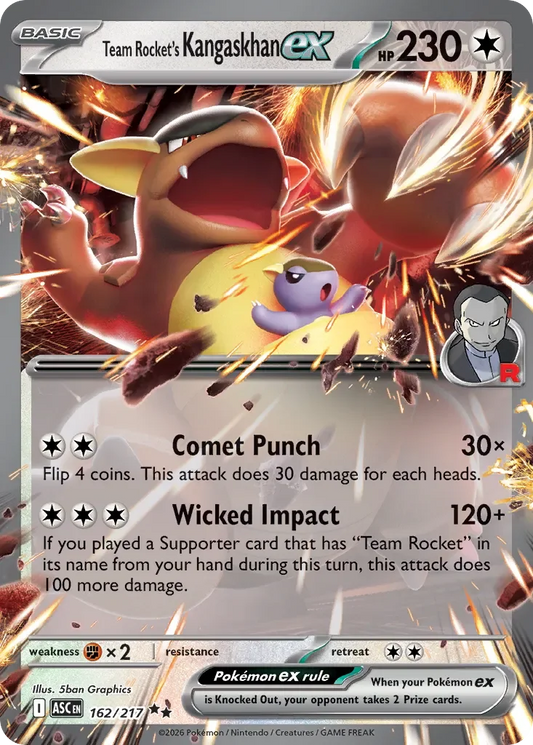 ASC162/217 - Team Rocket's Kangaskhan ex
