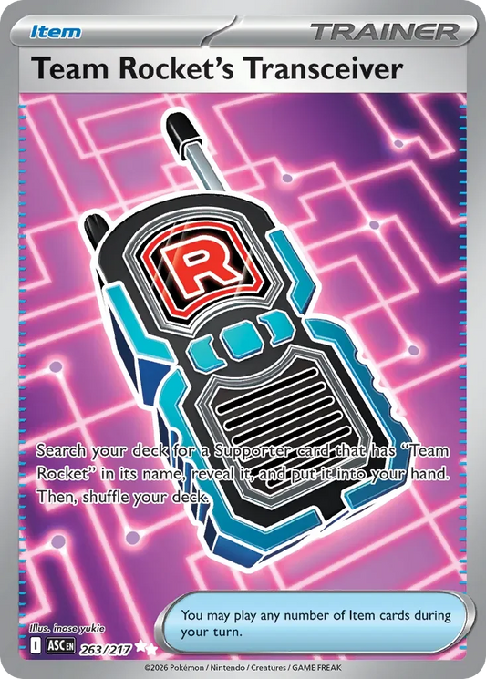 ASC263/217 - Team Rocket's Transceiver