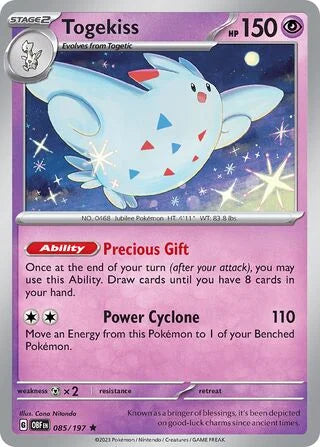 OBF085/197 - Togekiss Cosmos Holo