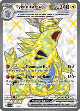 OBF211/197 - Tyranitar ex