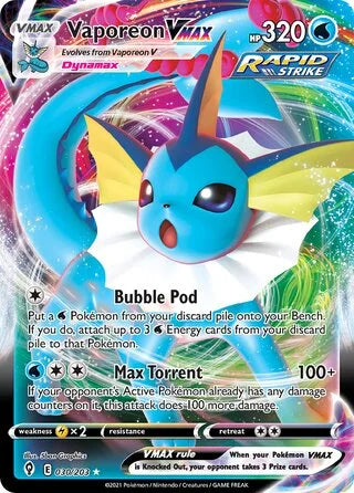 EVS030/203 - Vaporeon VMAX