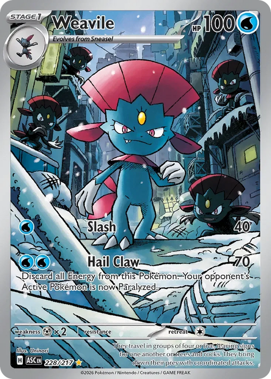 ASC228/217 - Weavile