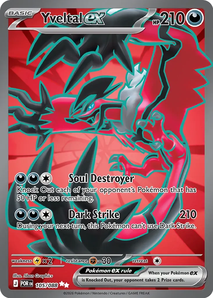 POR105/088 - Yveltal ex