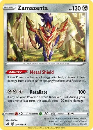 CRZ097/159 - Zamazenta Holo