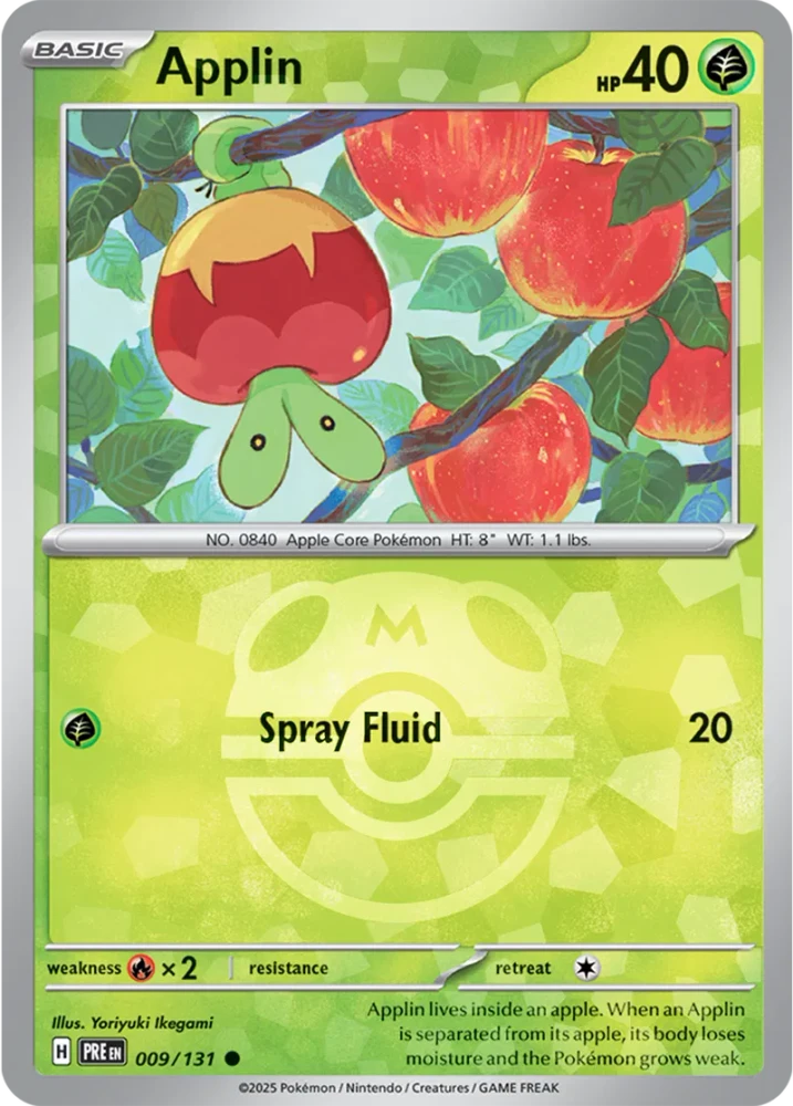 PRE009/131MB - Applin Master Ball