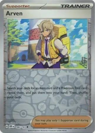 OBF186/197 - Arven Reverse Holo