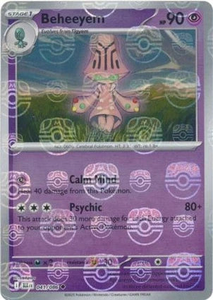 BLK041/086MB - Beheeyem Master Ball