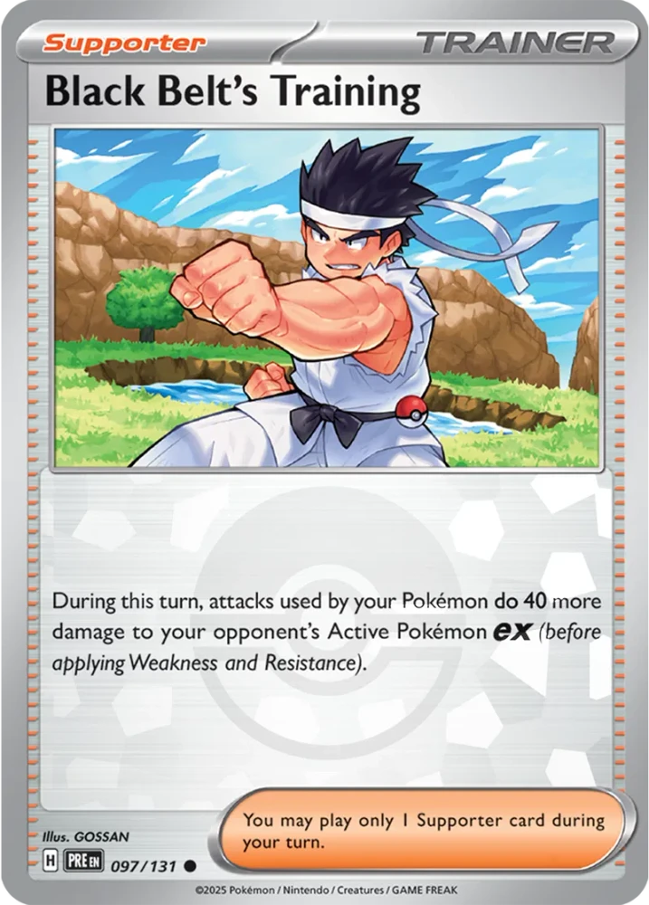 PRE097/131PB - Black Belt's Training Poke Ball