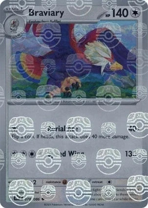 BLK078/086MB - Braviary Master Ball