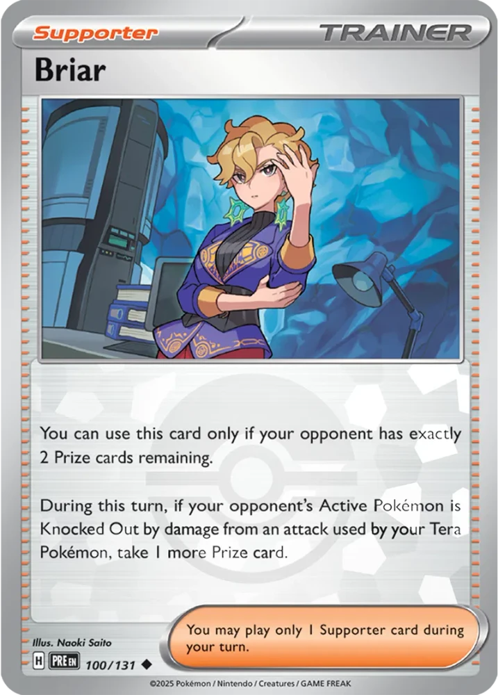 PRE100/131PB - Briar Poke Ball