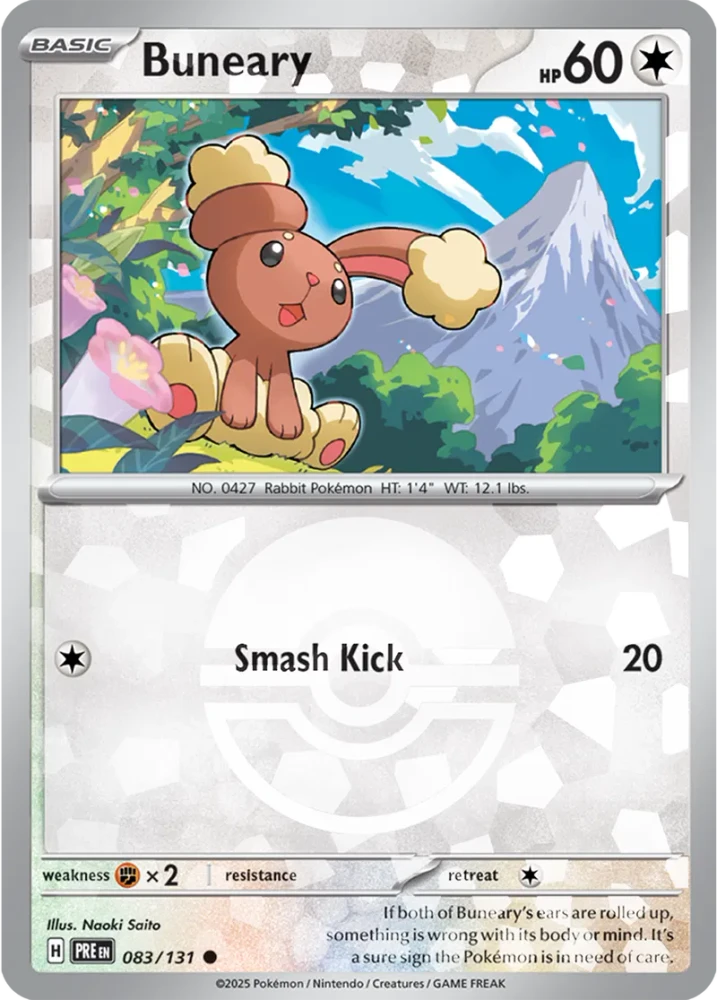 PRE083/131PB - Buneary Poke Ball