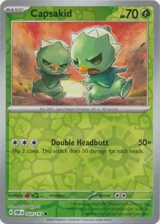OBF024/197 - Capsakid Reverse Holo