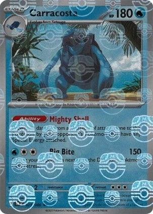 BLK023/086MB - Carracosta Master Ball