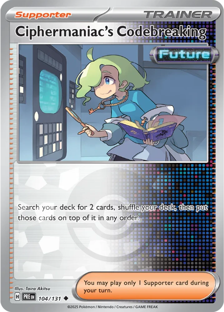 PRE104/131PB - Ciphermaniac's Codebreaking Poke Ball
