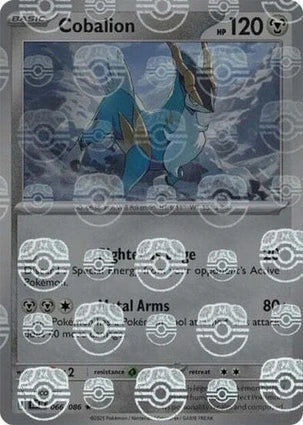 BLK066/086MB - Cobalion Master Ball
