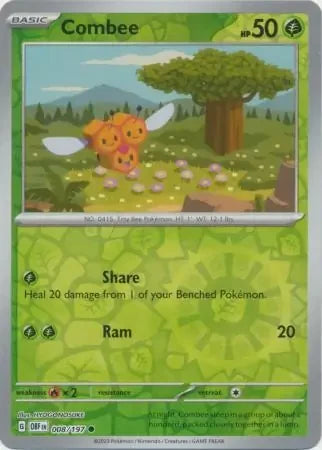OBF008/197 - Combee Reverse Holo