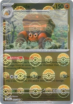 BLK052/086PB - Crustle Poke Ball