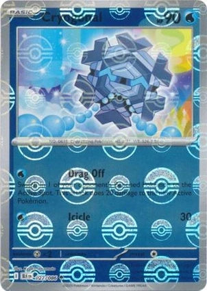 BLK027/086PB - Cryogonal Poke Ball