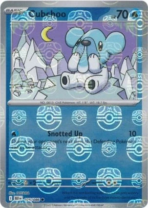 BLK025/086MB - Cubchoo Master Ball