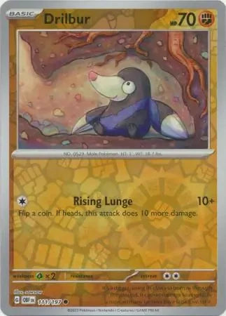 OBF111/197 - Drilbur Reverse Holo
